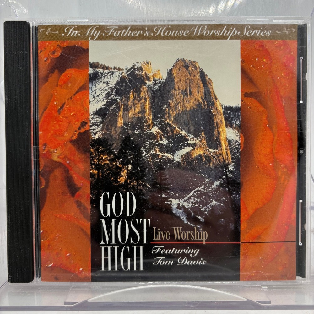 God Most High Live Worship Featuring Tom Davis CD Amber Rose Music ARD170 1997